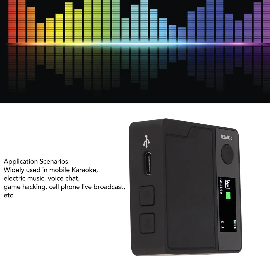 Scheda Audio Live Cambiavoce Portatile: 11 Effetti per Android e iOS - 7
