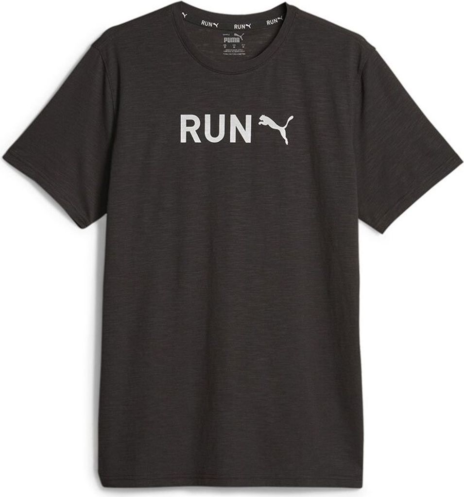 Puma Men ́s Graphic Ru Kurzarm-t-shirt Schwarz M Mann Schwarz M