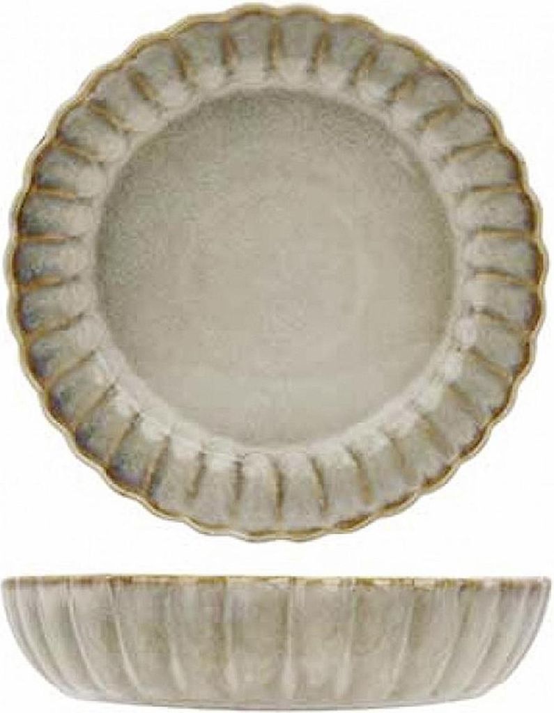Cosy & Trendy Tiefer Teller Astera Perlbeige – ø 22 cm