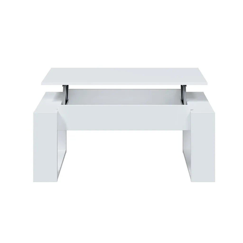 Table Basse Relevable L102 cm Ciara idéale pour Dîner et Télétravail - 14