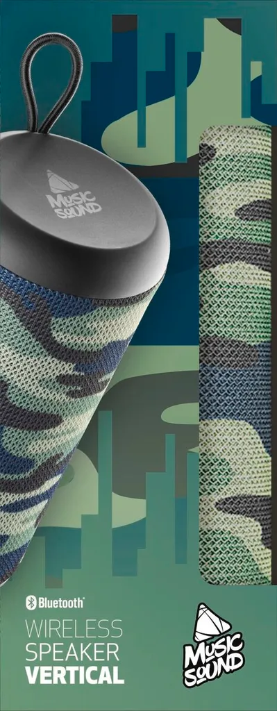 Enceinte Bluetooth Ms Vertical Camouflage Cellularline pour l'extérieur - 2