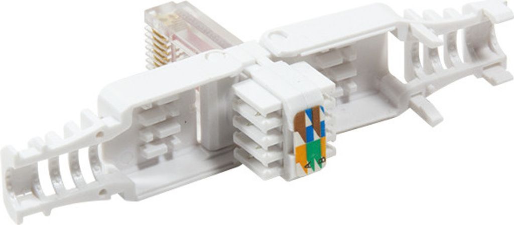 LogiLink RJ45-Steckverbinder Kat.6 UTP TIA/EIA 568B.2-10