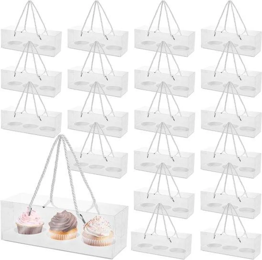 Support Cupcake pour Pâtisserie Créative et Buffets de Fin d'Année - 20 Pcs
