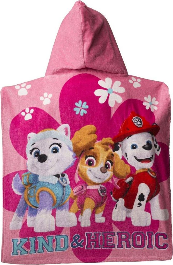 Kúpacie pončo Paw Patrol pre deti Vysokokvalitné uteráky zo Obrázok produktu 