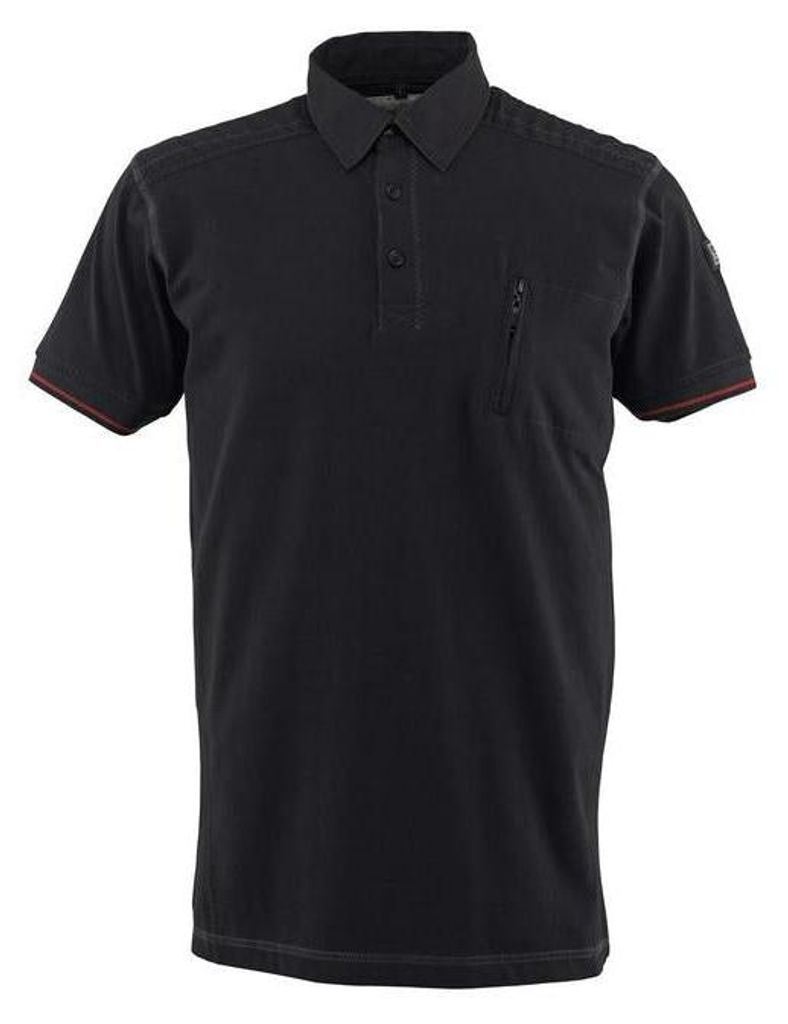 MASCOT® Kreta Polo-shirt Größe 3XL, schwarz | Packung (1 Produktbild 