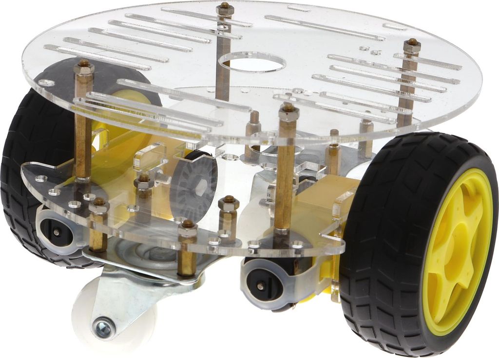 Zwei Ebenen Chassis mit 2-Motoren - Smart Car