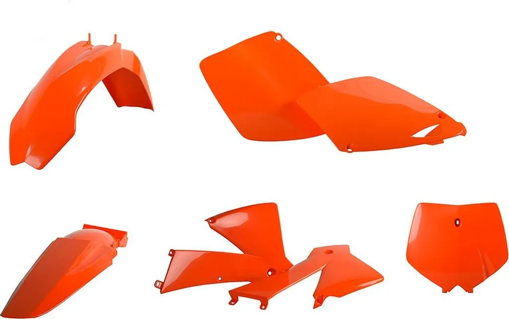 Kit plastique orange pour KTM SX125 - Idéal pour restauration et MX