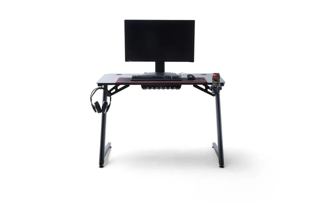 DXRacer BASIC GD2000-Basic - Bureau de Gaming Ergonomique en Fibre Carbone - 3