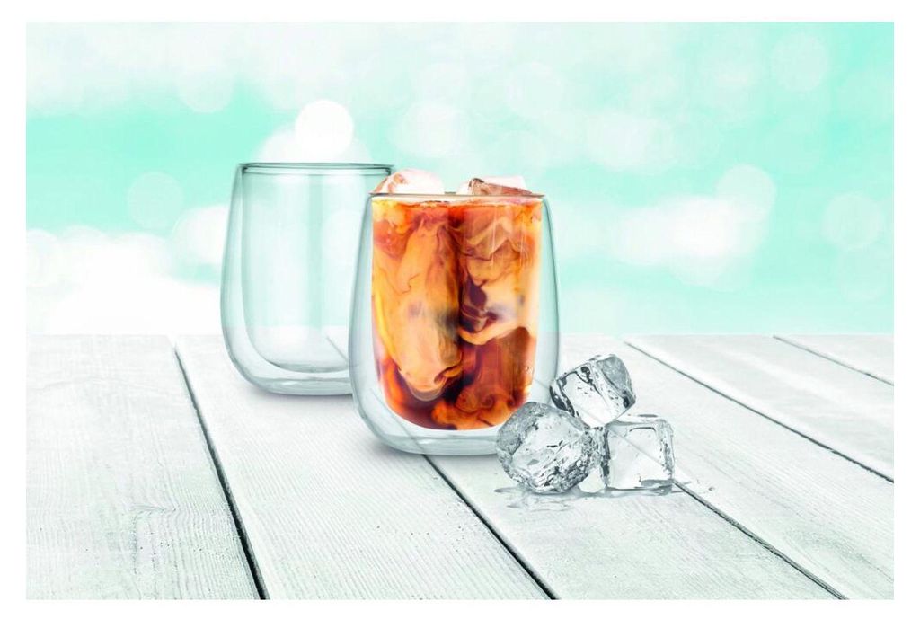 GOURMETMAXX Latte Macchiato Thermoglas 2er-Set