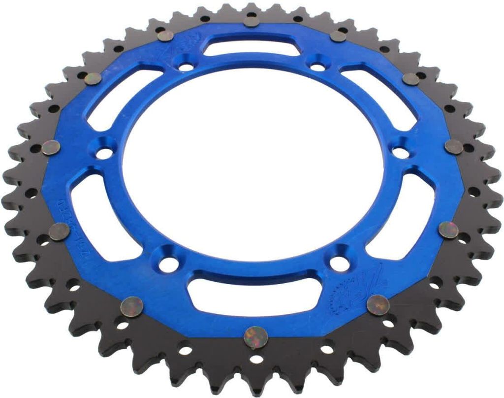 ZF 48-Zähne-Krone Teilung 520 Blau Schwarz Dual ZFD-251-48-BLU