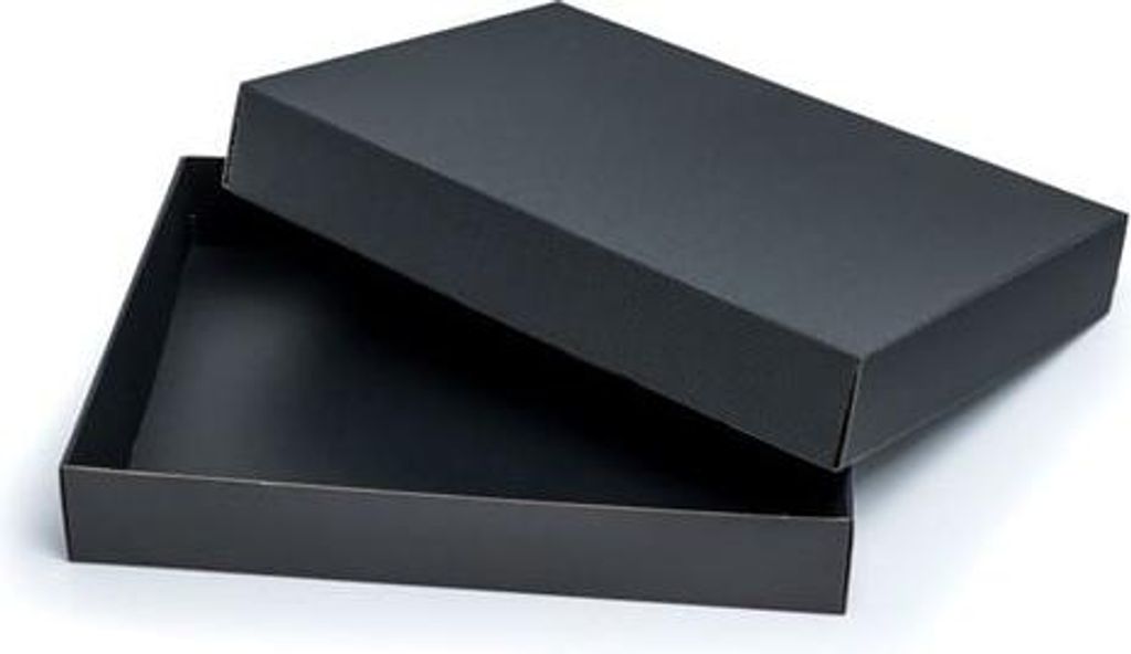 Dekorativní dárková krabička, černá, 450 x 350 x 70 mm Obrázek produktu 