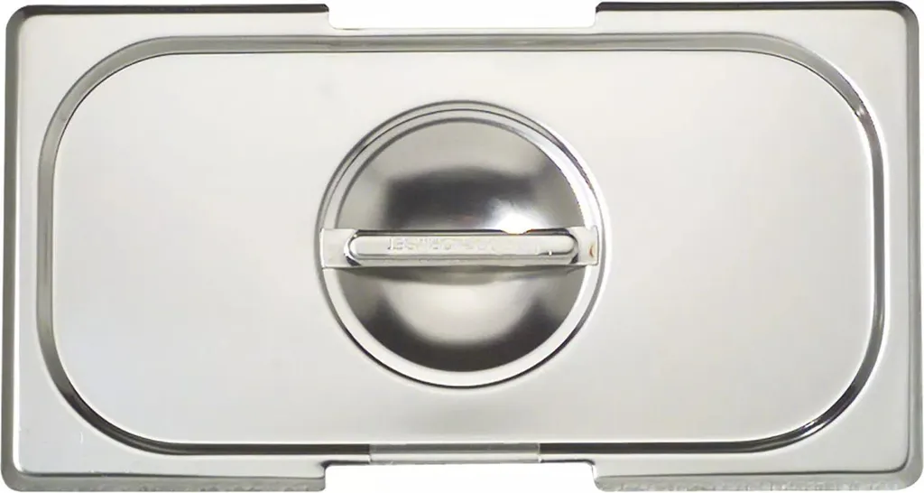 Couvercle GN 1/3 Rieber en Acier Inox 18/10 avec Poignée Encastrée