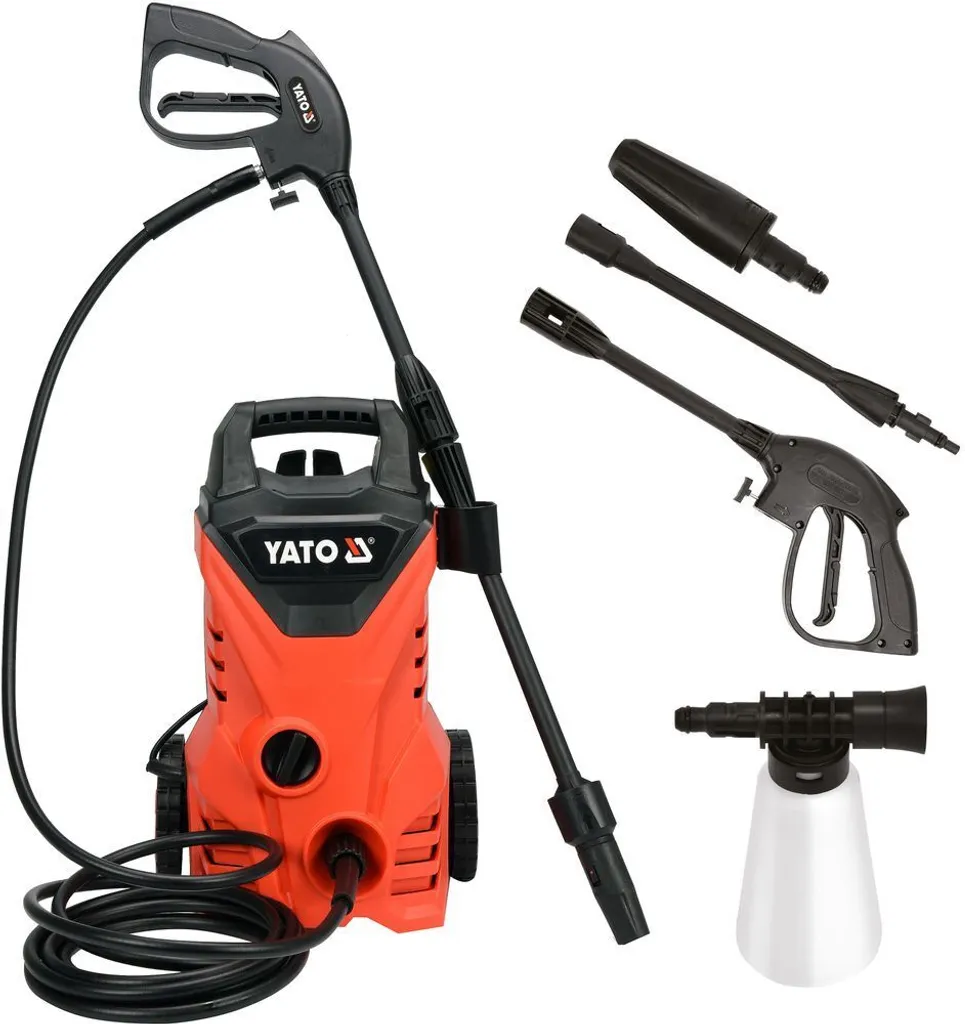Idropulitrice YATO YT-85910 1400W 105 Bar Rosso | Prezzo Imbattibile