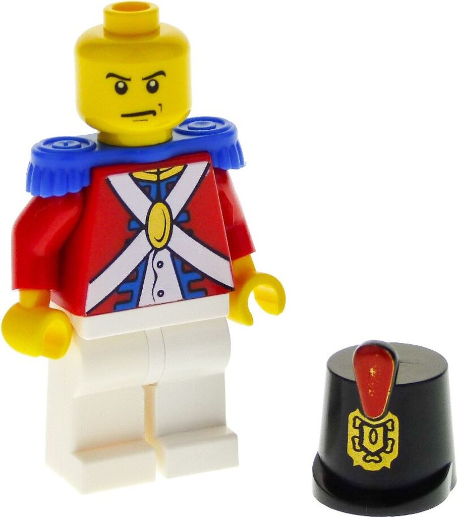 1x Lego Minifigur Soldat Pirates 2 Imperial Offizier Produktbild 