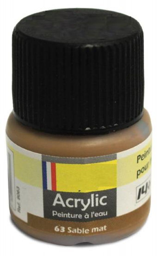 Heller 9062 Acrylfarbe 062 Leder-Braun matt 12ml Modellbaufarbe