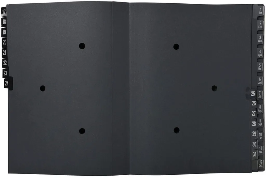 Classeur de Tri A4 Noir Exacompta : Solution 44 Compartiments pour Bureau Rangé - 2