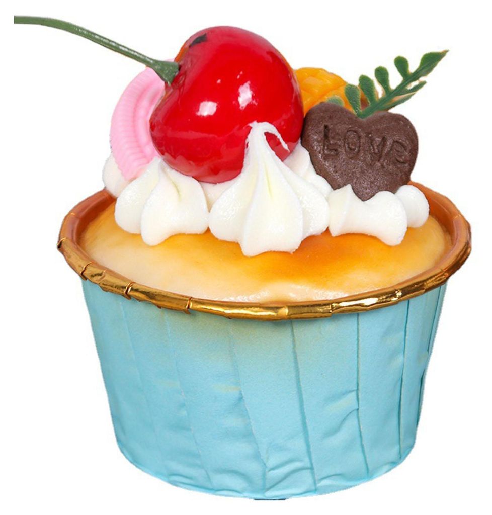 6Pcs Artificial Fake Cupcake Simulation Decorative Cupcake Image du produit 