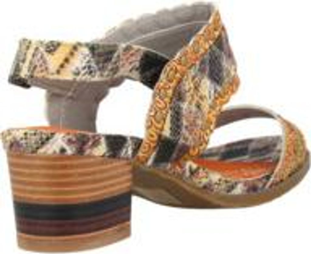 Komfort Sandalen für Damen in unifarben Produktbild 