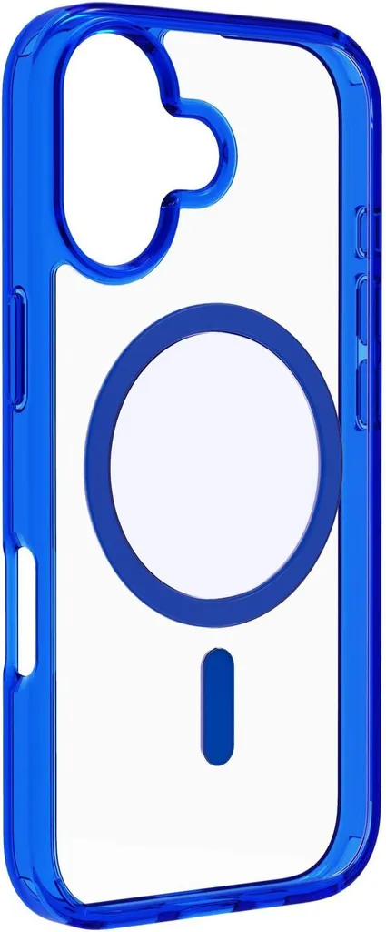 Cover Blu iPhone 17 Cellularline Iconic Mag | Protezione Trasparente Magsafe