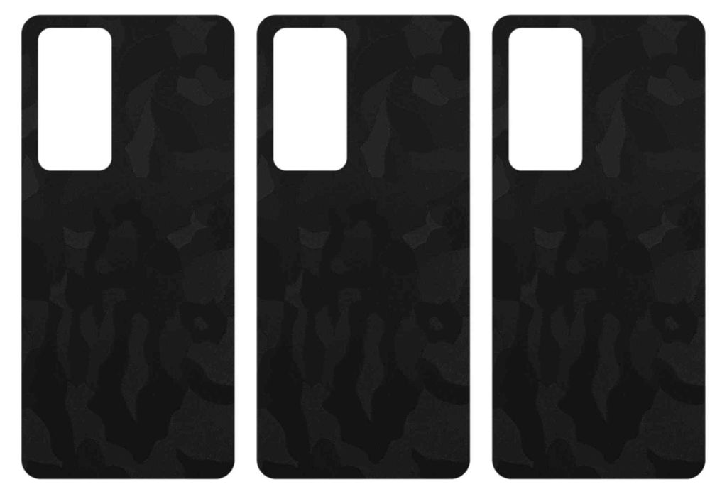 apgo Rückseite Schutzfolie, Skin, kompatibel mit Xiaomi 12T, Hinten Displayschutzfolie aus Vinylfolie, kratzfest, einfache Montage - Schwarzes Tar...