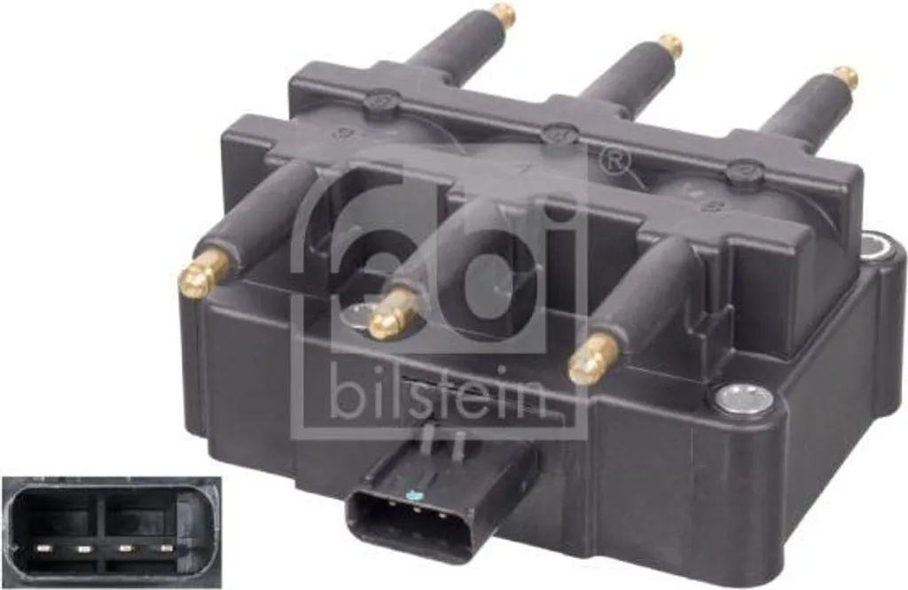 Bobine d'allumage haute tension FEBI 106149 compatible Classe C