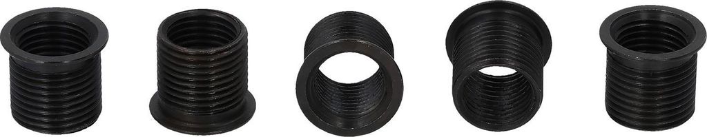 KS Tools Gewindebuchse m.Bund L=12mm,IG=M10x1/AG=M12x1,5-Pack, 150.5048