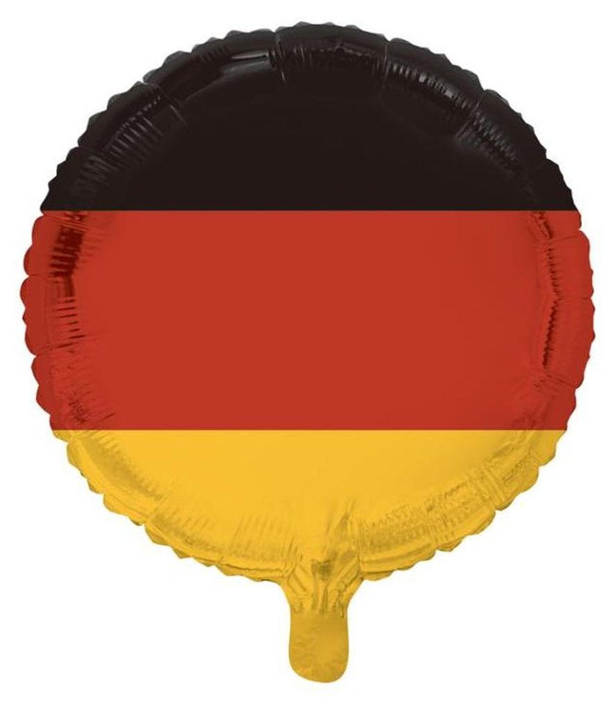 Deutschland Folien Ballon 45 cm Produktbild 