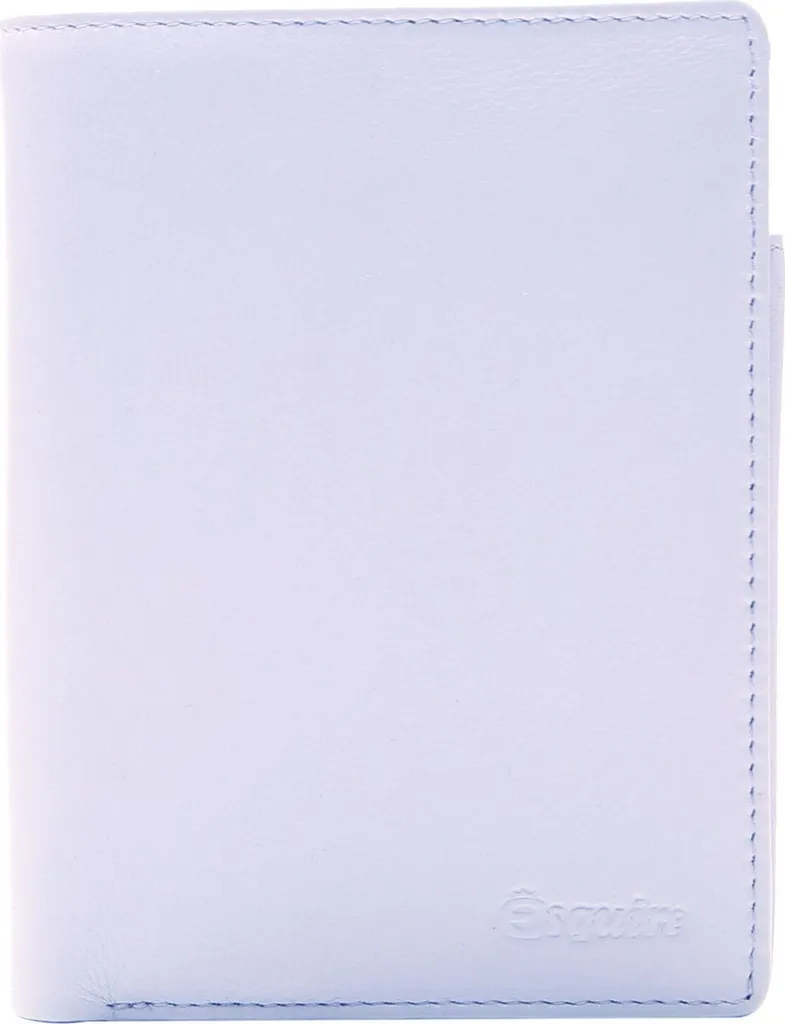 Porte-monnaie Compact Viktoria Esquire Cuir Lilas pour Sac Encombré