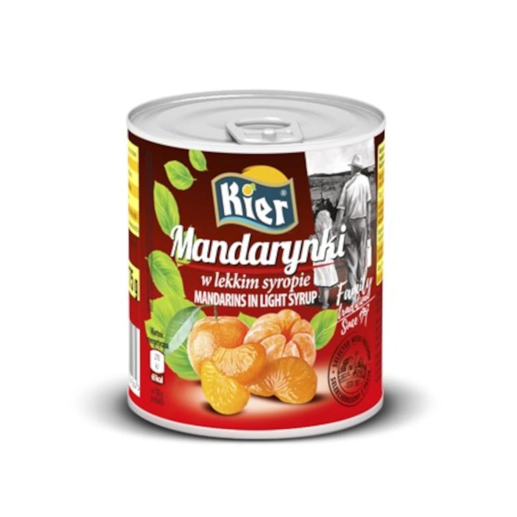 Kier Mandarynki w syropie 312 g Zdjęcie produktu 