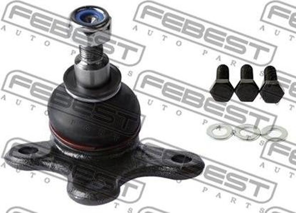 FEBEST 2320-LUPOFLH Traggelenk/Führungsgelenk OE 6N0407365 kompatibel mit Lupo, Polo 6N