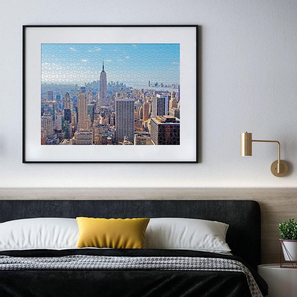 Lais Puzzle New York – 2000 Teile – Stadtmotiv Mit Ikonischen Wahrzeichen – Für Erwachsene Und Fortgeschrittene – Perfekt Für Lange Puzzle-Nächte