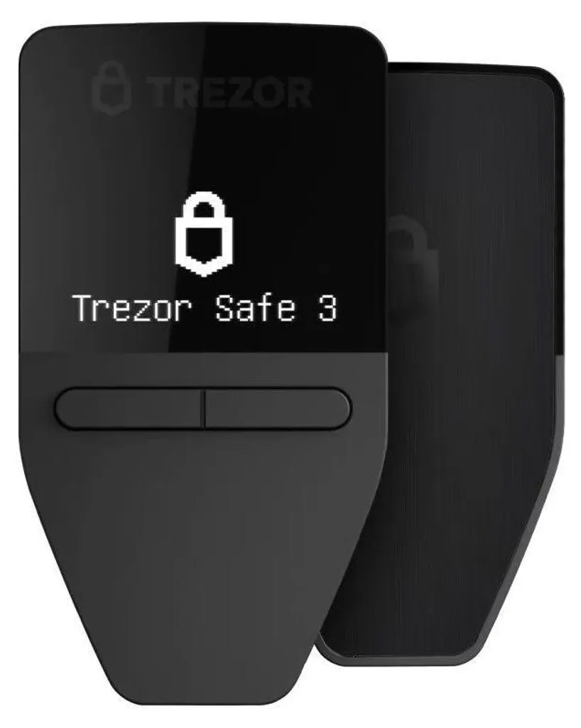 Trezor Safe 3 Cosmic Schwarz - Sécuriser et Stocker ses Cryptos