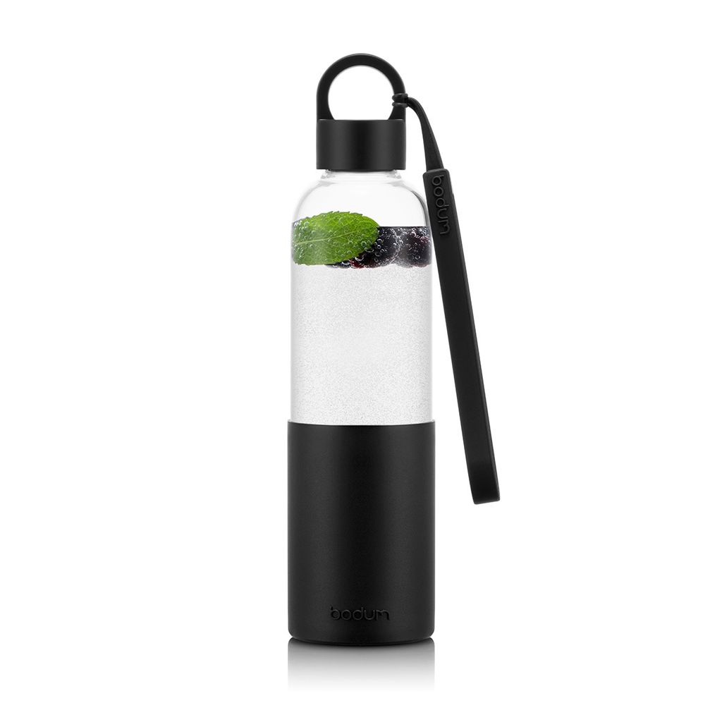 Bodum Melior, 500 ml, Tägliche Nutzung, Schwarz, Borosilikatglas, Einfarbig, Schwarz
