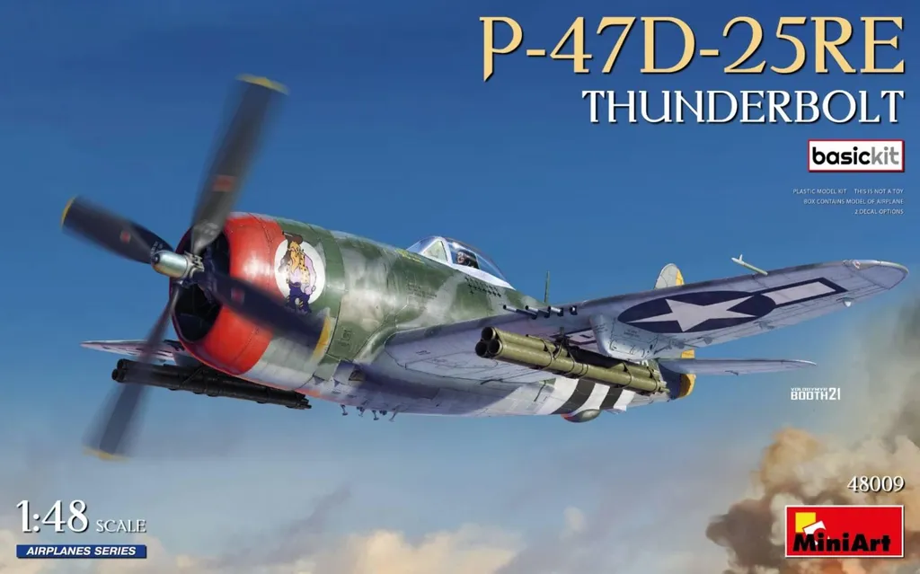 Kit MiniArt P-47D-25RE Thunderbolt 1:48 avec détails en plastique - 13