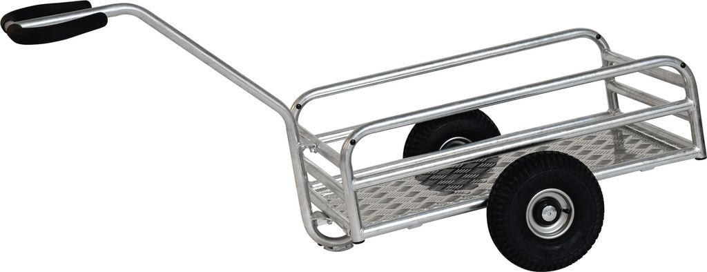 fetra 6103L, Aluminium, Stahl, Sackkarre, Metallisch, 200 kg, 2 Rad/Räder, 26 cm