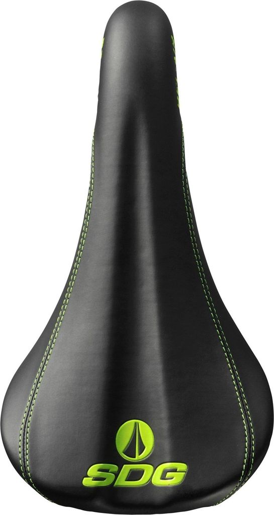 SDG Bel-Air RL Sattel, Stahl 7x7mm, black/green