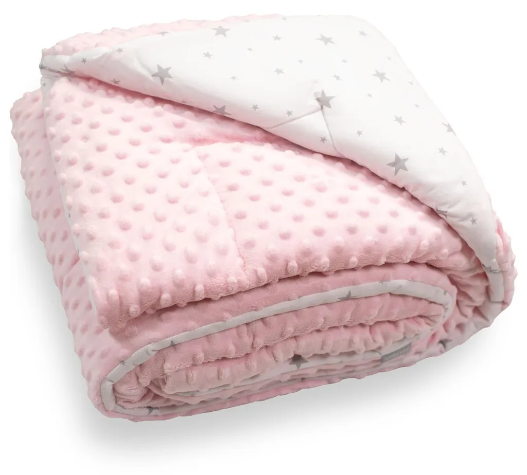 Couverture enfants anti-allergique rose Stella Sevira Kids 100x150