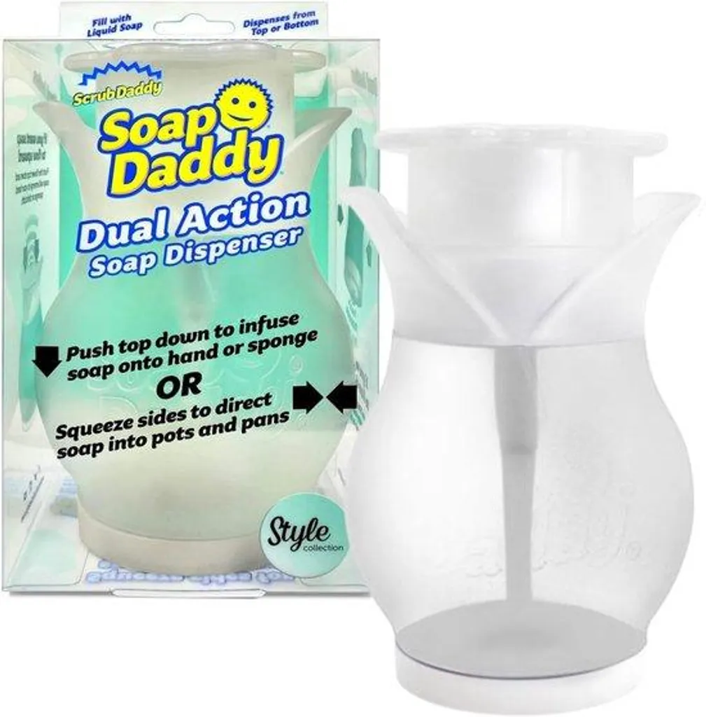 Fini le désordre avec ce distributeur triple pour gel douche et savon