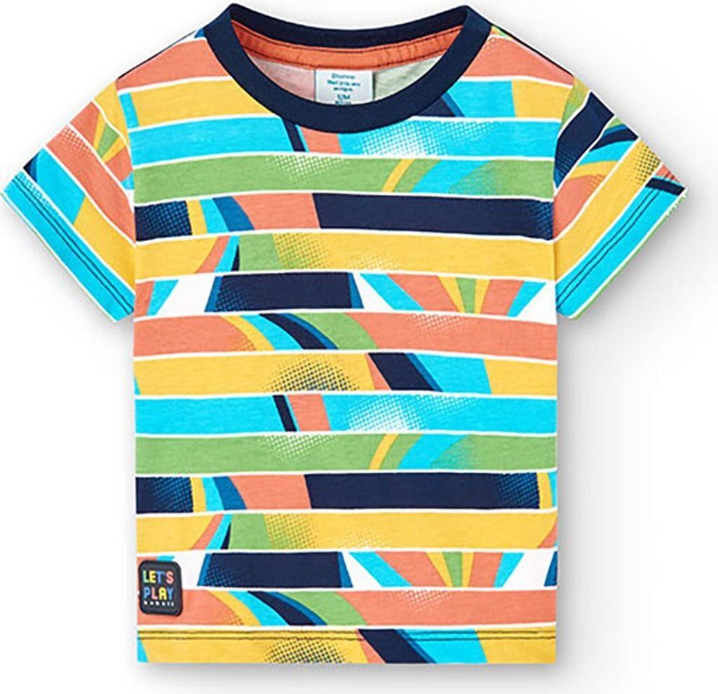 Boboli 308034 Kurzarm-t-shirt Mehrfarbig 9 Months Junge Mehrfarbig 9 Months