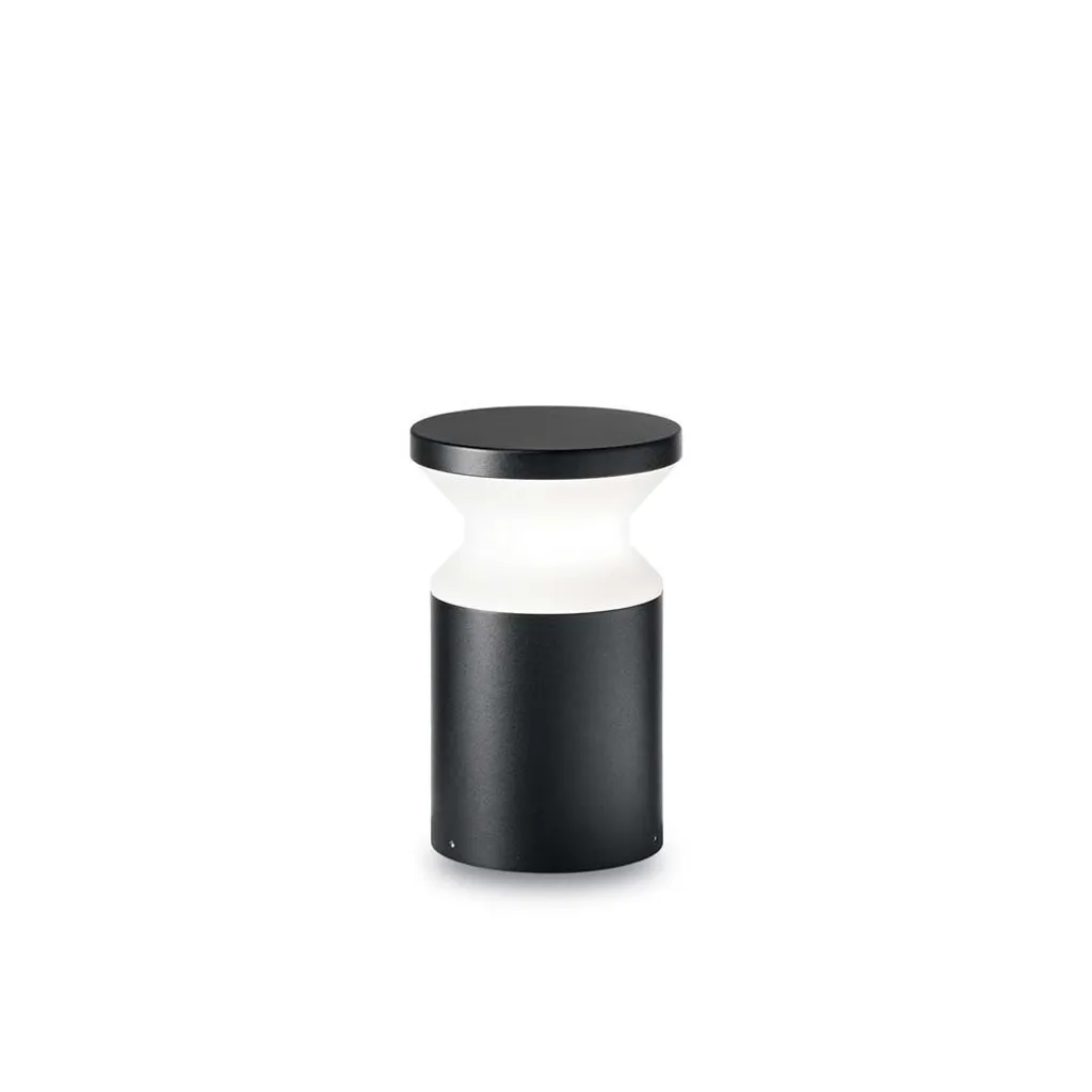 Borne Lumineuse d'Extérieure Noire Torre PT1 Ideal Lux - Balisage Sol