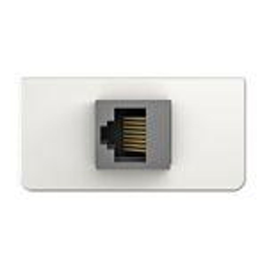 Kindermann Konnect design click Cat-7, Anschlussblende mit Schneid-/Klemmtechnik