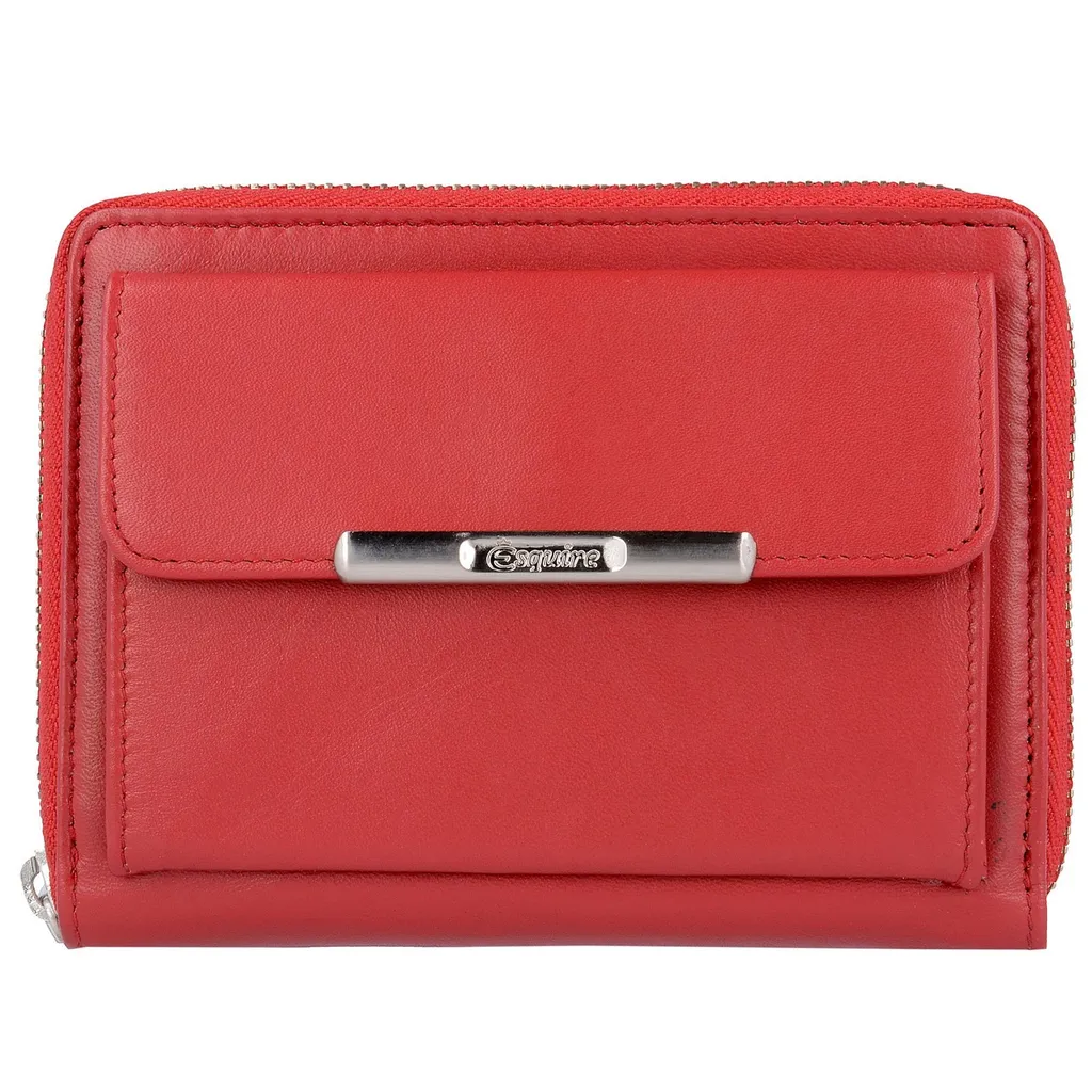 Portafoglio Esquire Helena Rosso: Il Regalo in Pelle Perfetto con RFID - 6