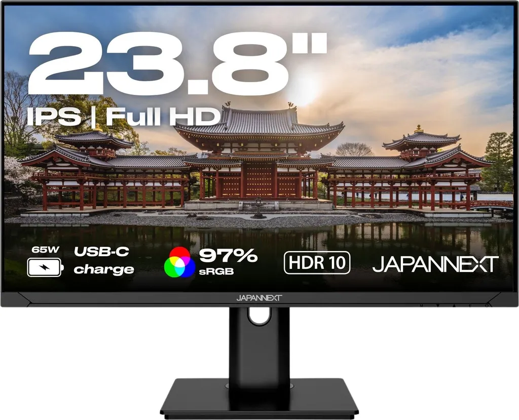 JAPANNEXT JN-IPS238FHDR-C65W-HSP 16 9 HDMI/DP FHD - Flachbildschirm (TFT/LCD)