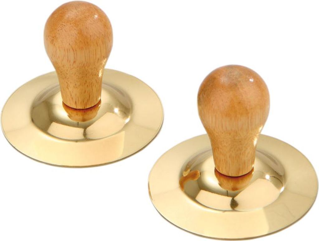 Betzold Finger-Cymbeln mit Holzgriff