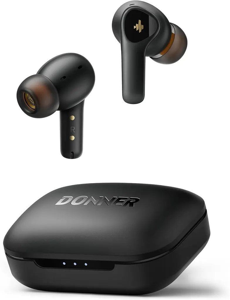 Cuffie Wireless Bluetooth 5.2: 32h Batteria, Audio 12mm, ANC - 1
