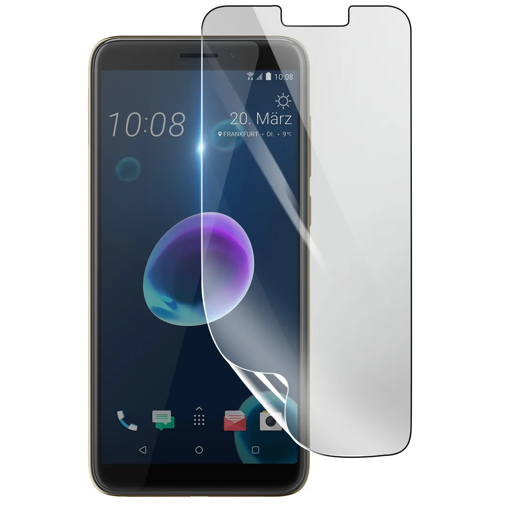 Migliore Pellicola Idrogel per HTC Desire 12: 3mk Anti-Shock Trasparente