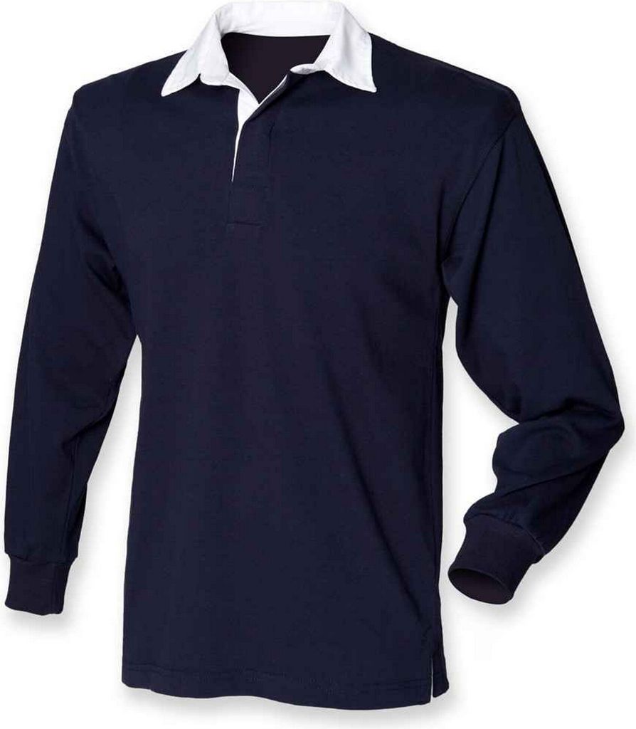 Front Row - "Original" Rugby-Shirt für Herren PC6028 (3XL) (Marineblau)