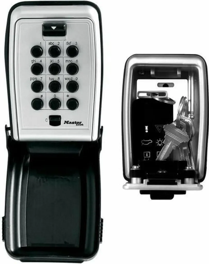 Coffre à Clés à Code Master Lock 5423EURD Robuste en Zinc pour Extérieur