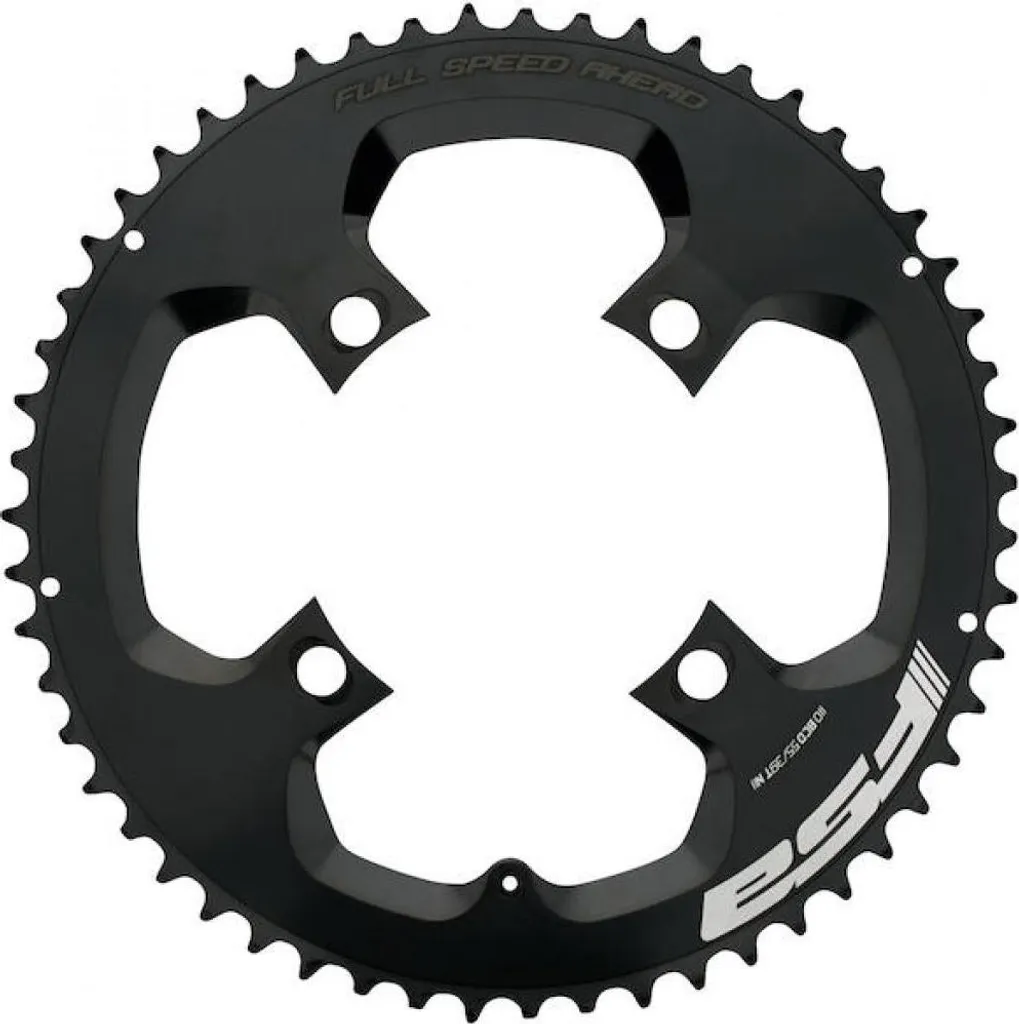 Plateau de vélo de route FSA Powerbox Aero Pro 55 dents 110 mm noir