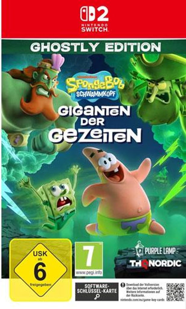 SpongeBob - Giganten der Gezeiten NSW2 GHOSTLY Edition - streng limitiert